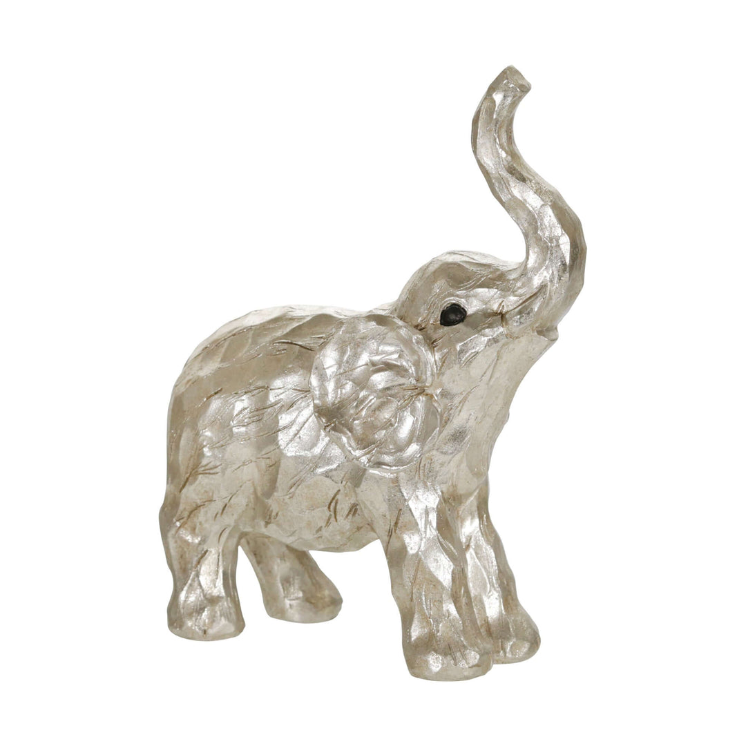 11" Elephant Figurine , Silver