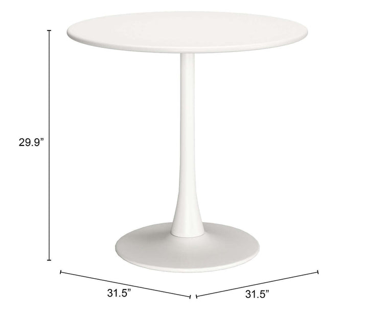 Soleil Dining Table White