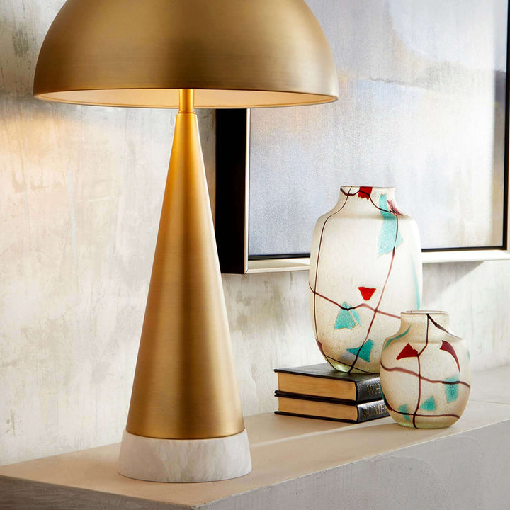 Acropolis Table Lamp | Aged Brass