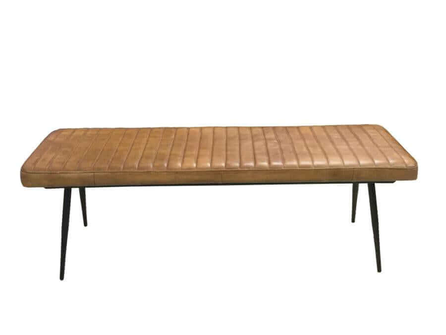 Partridge Leather Bench
