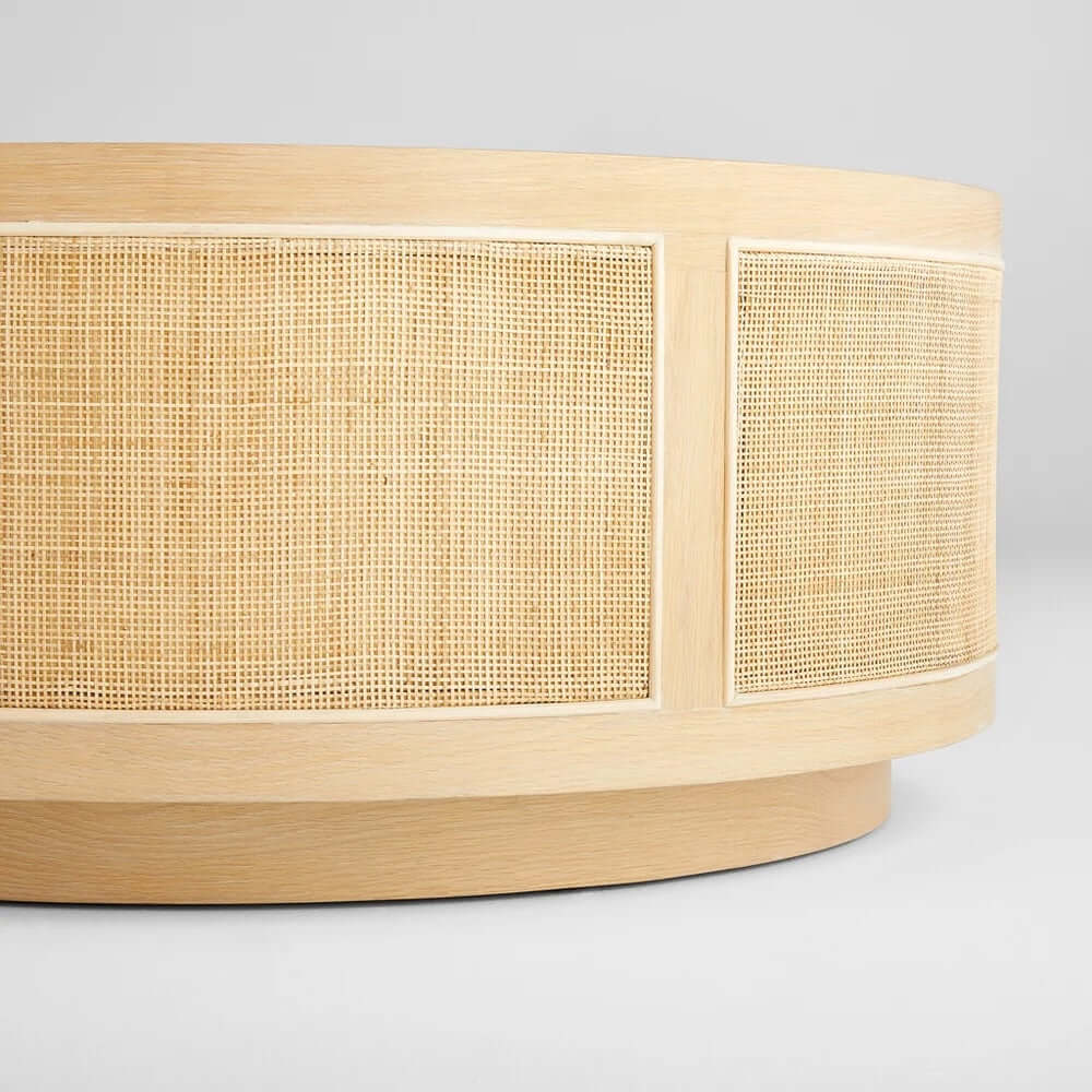 Lamu Coffee Table Designed by J. Kent Martin | Natural Oak