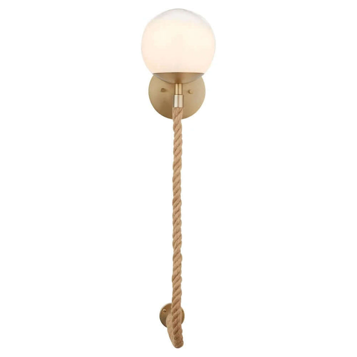 Rockport Wall Sconce | Aged Brass | Brown