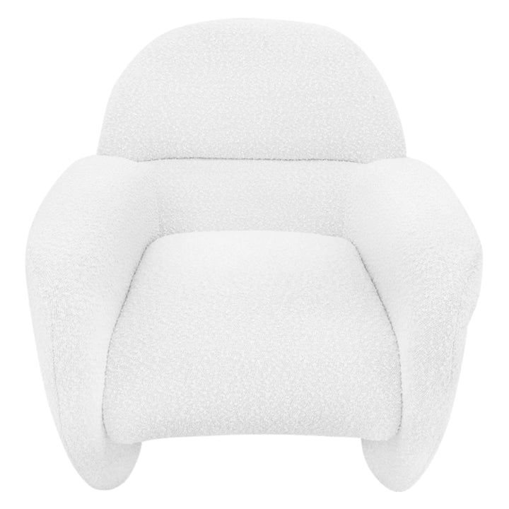 Club Accent Arm Chair, Ivory