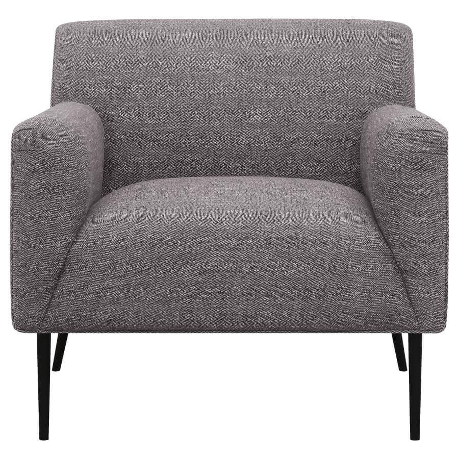 Darlene Upholstered Tight Back Accent Chair