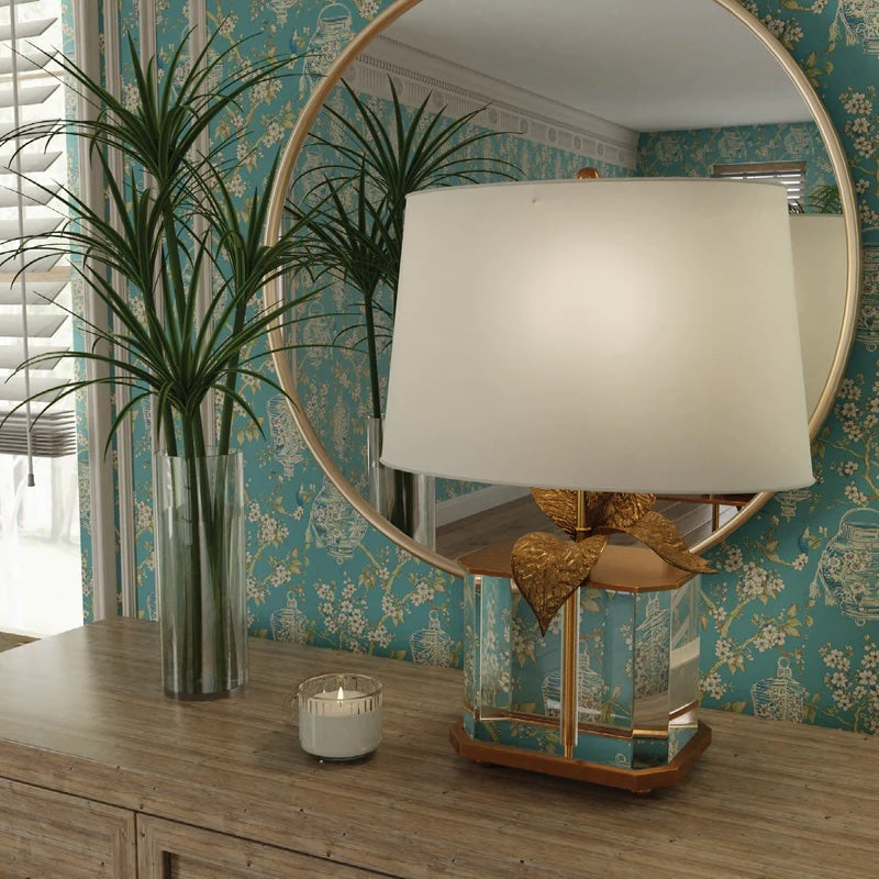 Cattleya Orchid Table Lamp
