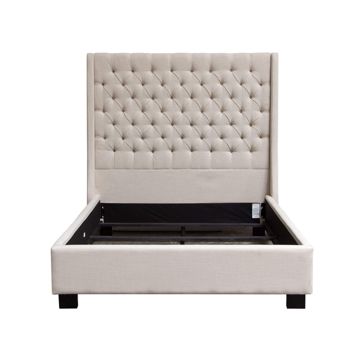 Park Avenue Tufted Linen Bed