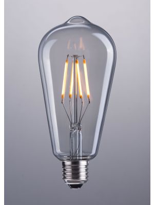 E26 ST64 4W 146x64mm LED Light Bulb Clear