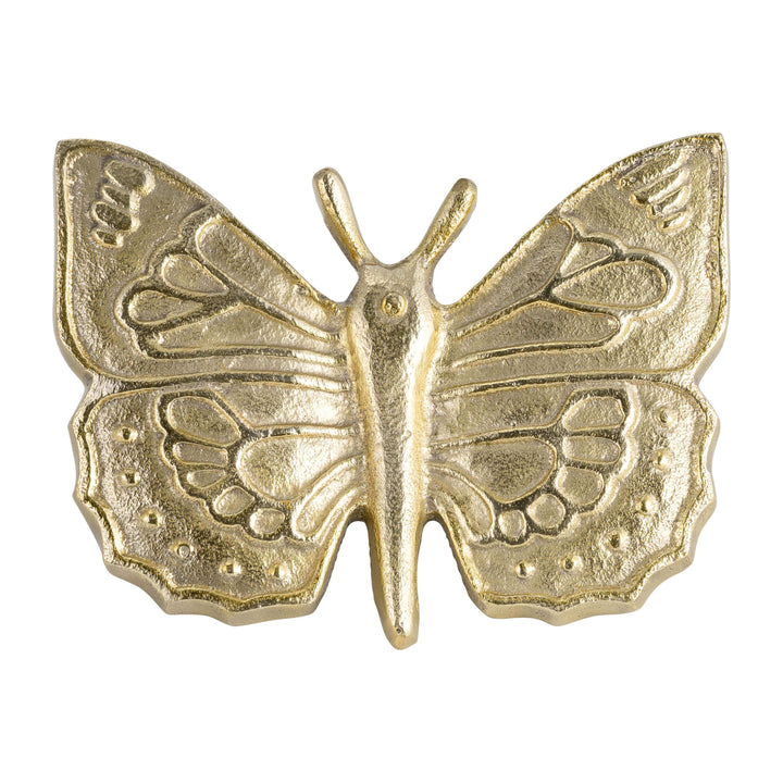 Metal 7" Butterfly Table Deco, Gold