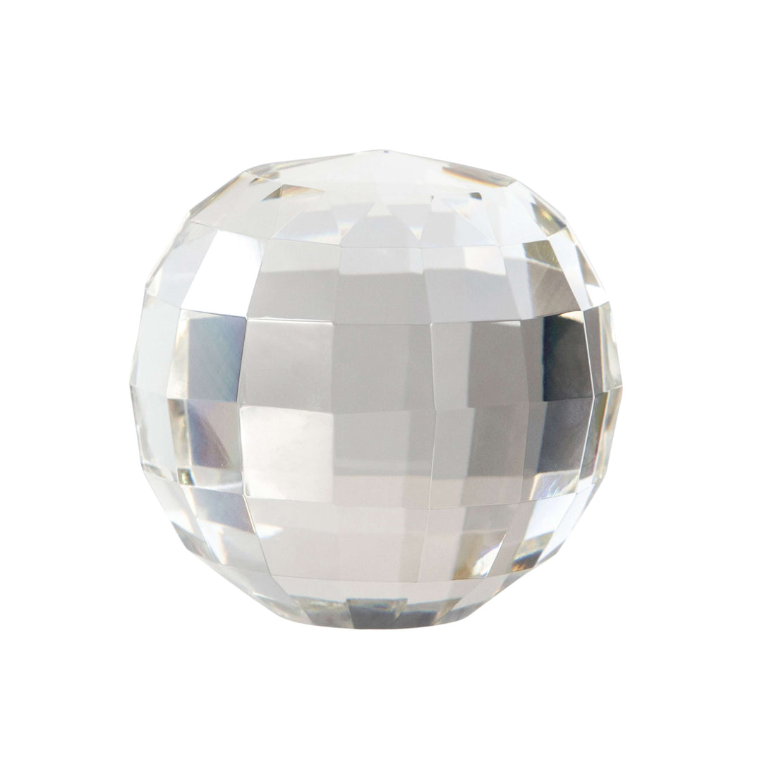 Crystal 4" Orb, Clear