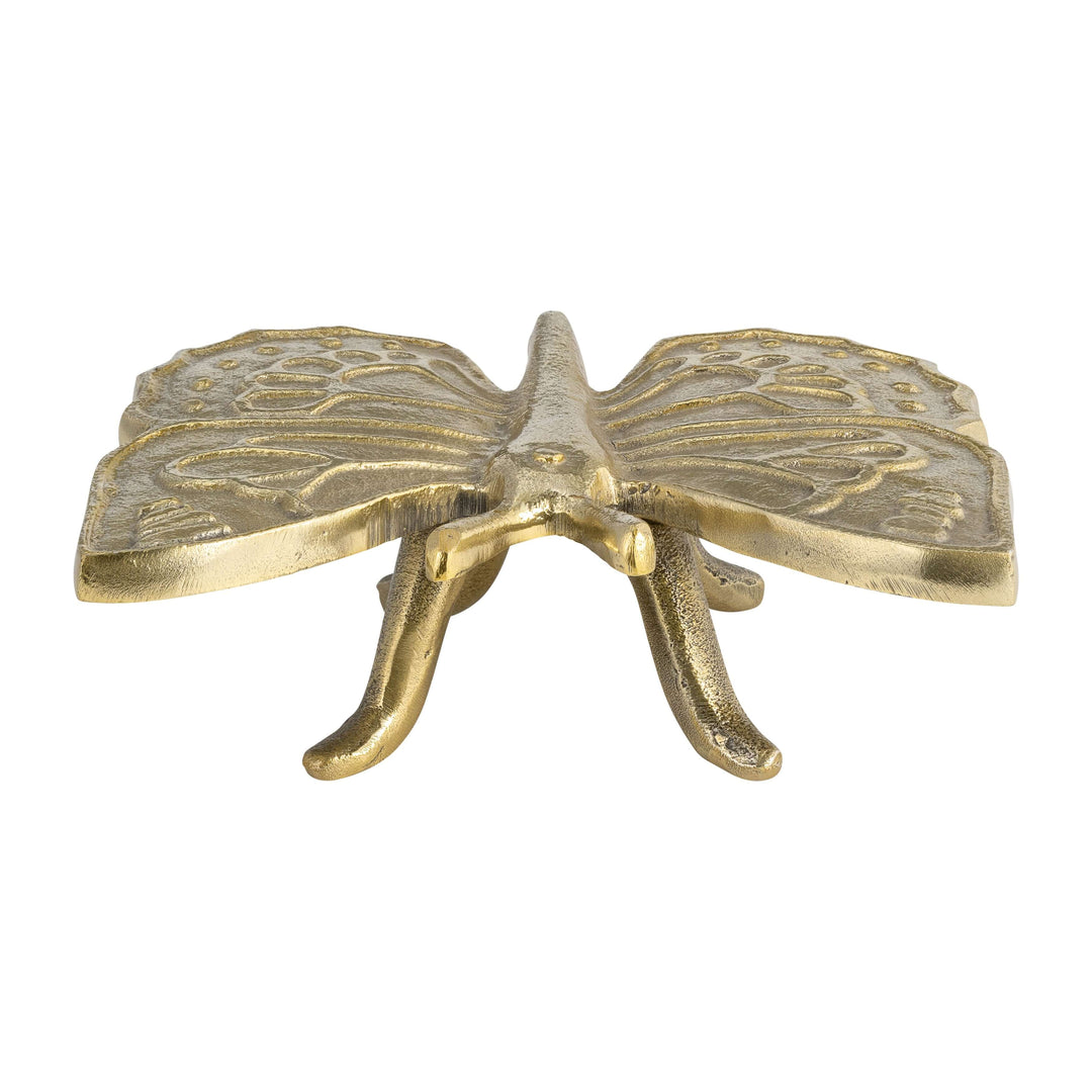 Metal 7" Butterfly Table Deco, Gold