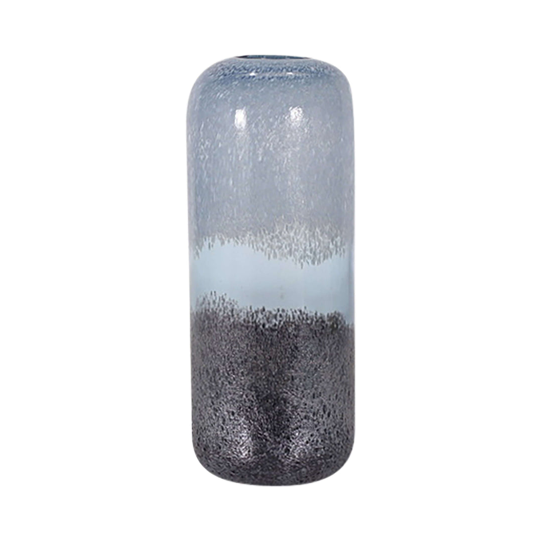 Glass, 14" Ombre Vase, Multi