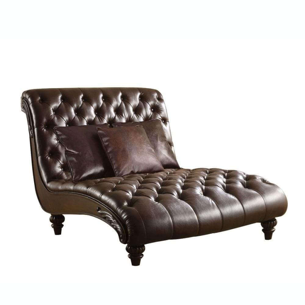Anondale Chaise 70"L X 52"W X 45"H / Brown