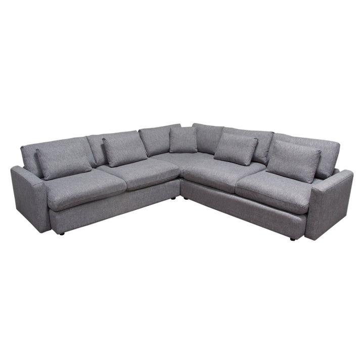 Arcadia 3PC Corner Sectional w/ Feather Down Seating