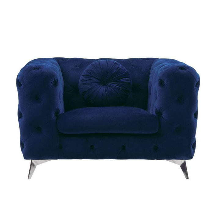 Atronia Accent Chair 48"L X 37"W X 30"H / Blue