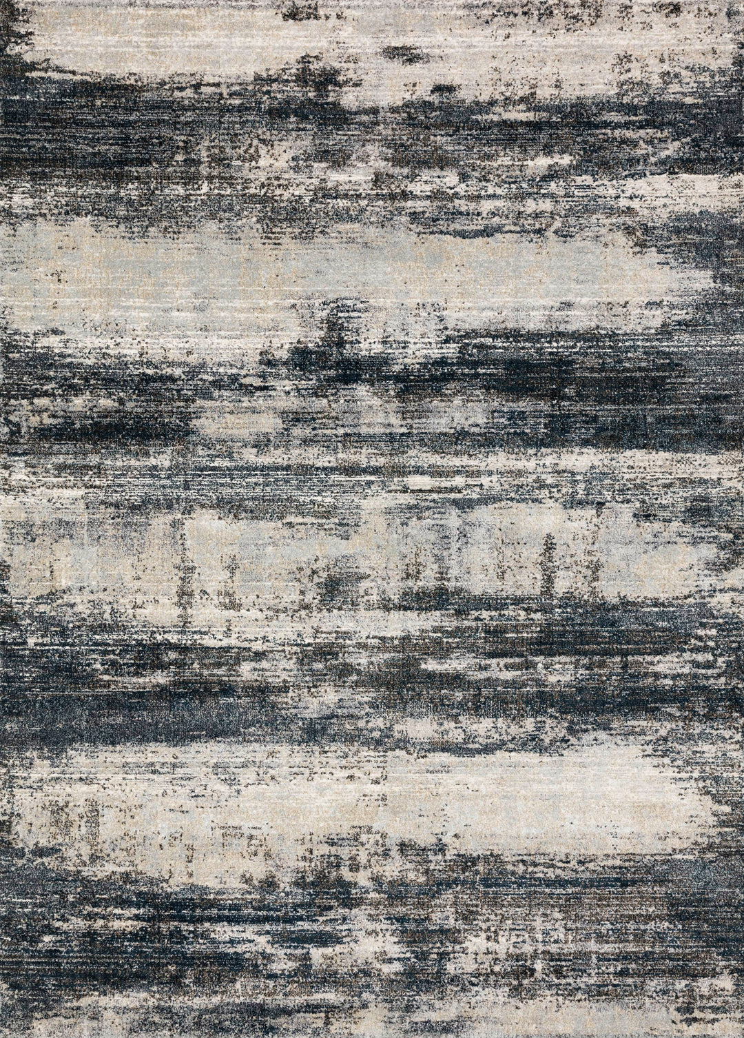 Augustus Rug Collection 2'-7" x 4' / Navy / Stone