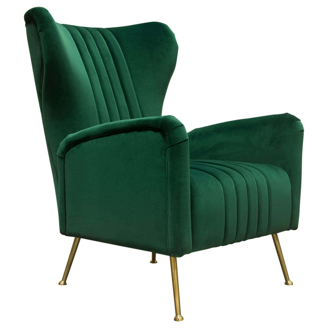 Ava Chair in Emerald Green 30x36x40 / Emerald Green