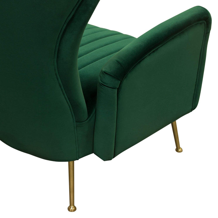 Ava Chair in Emerald Green 30x36x40 / Emerald Green
