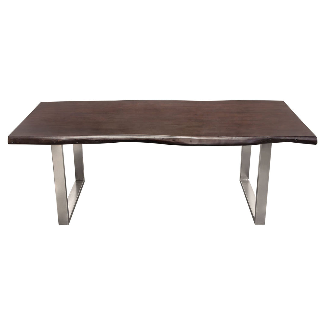 Bowen Dining Table with Live Edge 86x40x30 / Espresso