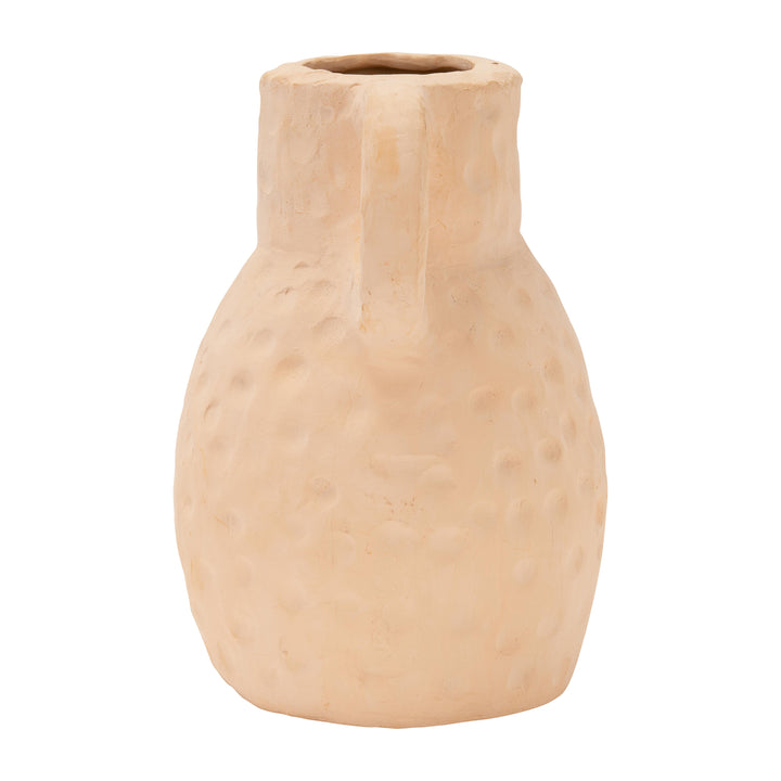 Terracotta 10"h, Texture Vase