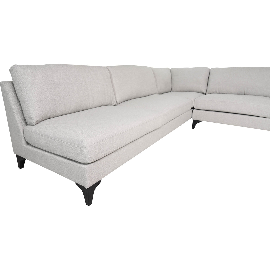 Modern Sectional Sofa, Beige Kd