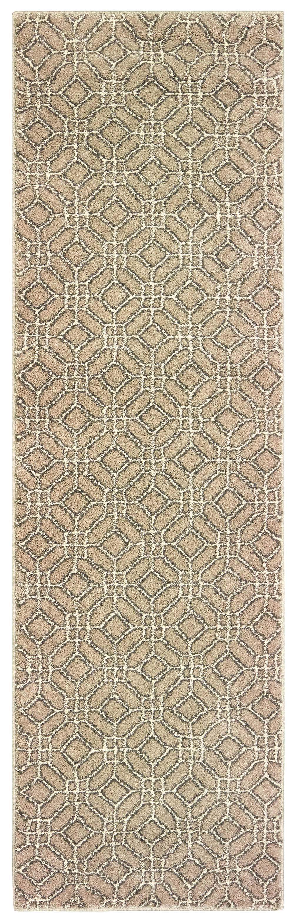 Carson Rug Collection 2' 3" X 7' 6" / 9669D - Sand/Ivory