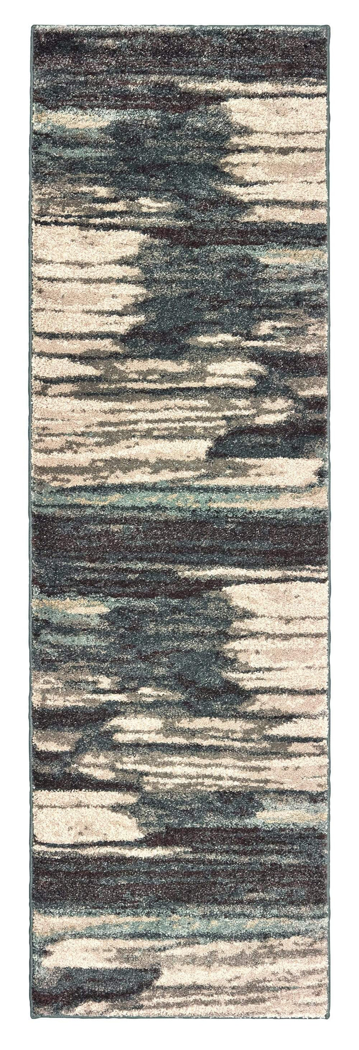 Carson Rug Collection 2' 3" X 7' 6" / 9675A - Blue/Ivory