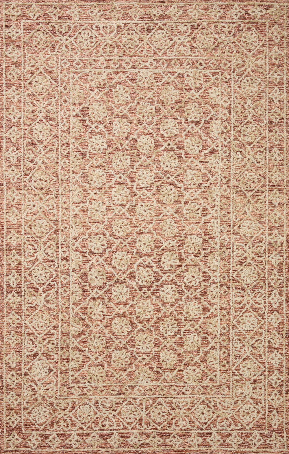 Cecelia Rug Collection 5'-0" x 7'-6" / Rust / Natural