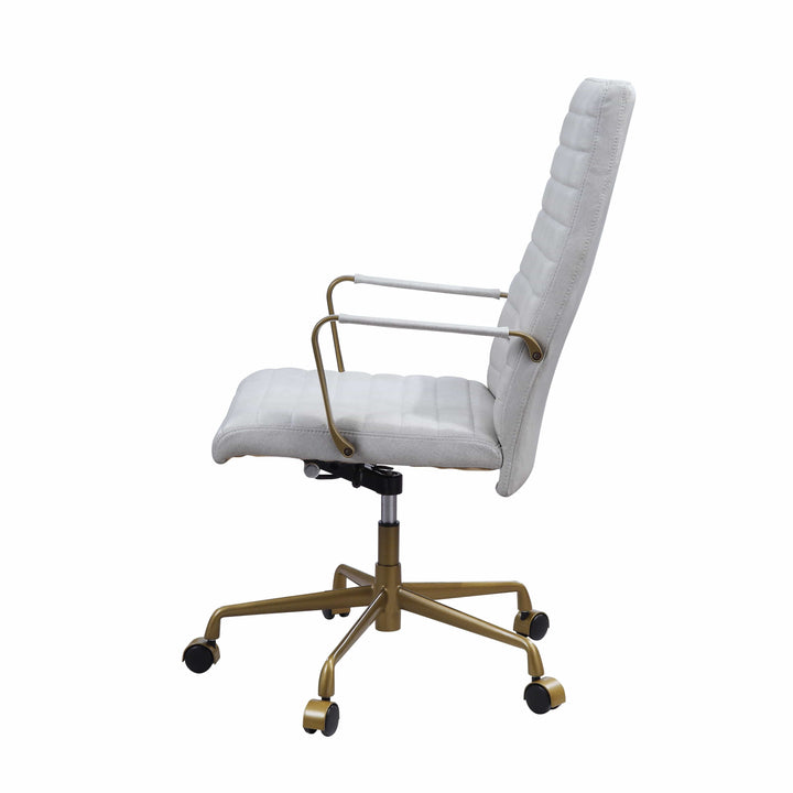 Duralo Office Chair Vintage White Finish
