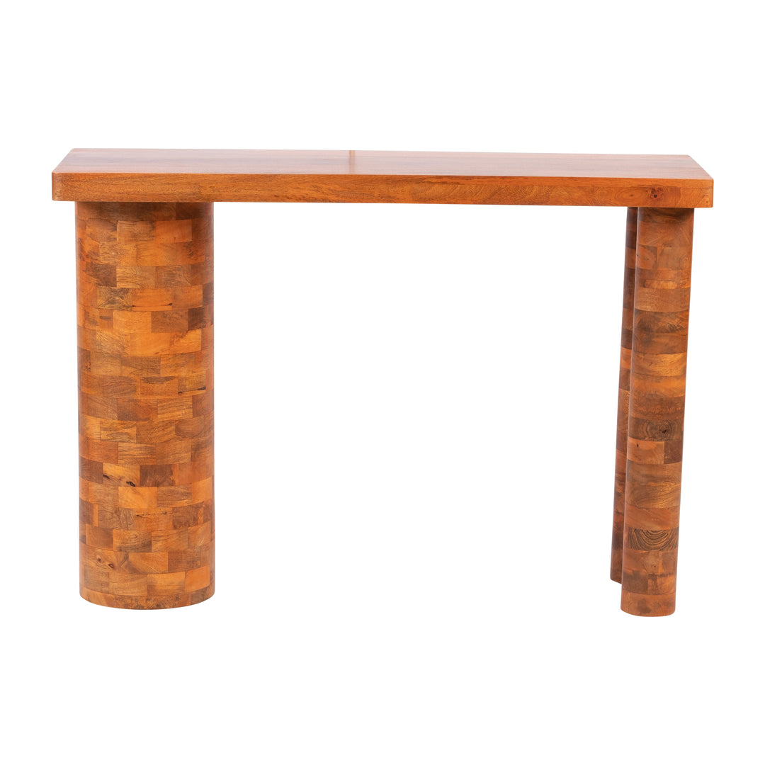 Wood, 46x32" Console, Brown