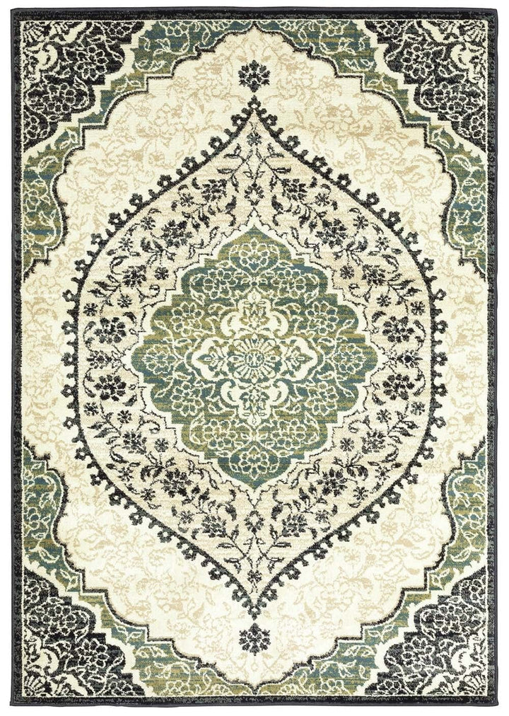 Evandale Rug Colllection 6' 7" X 9' 2" / 9850B - Ivory