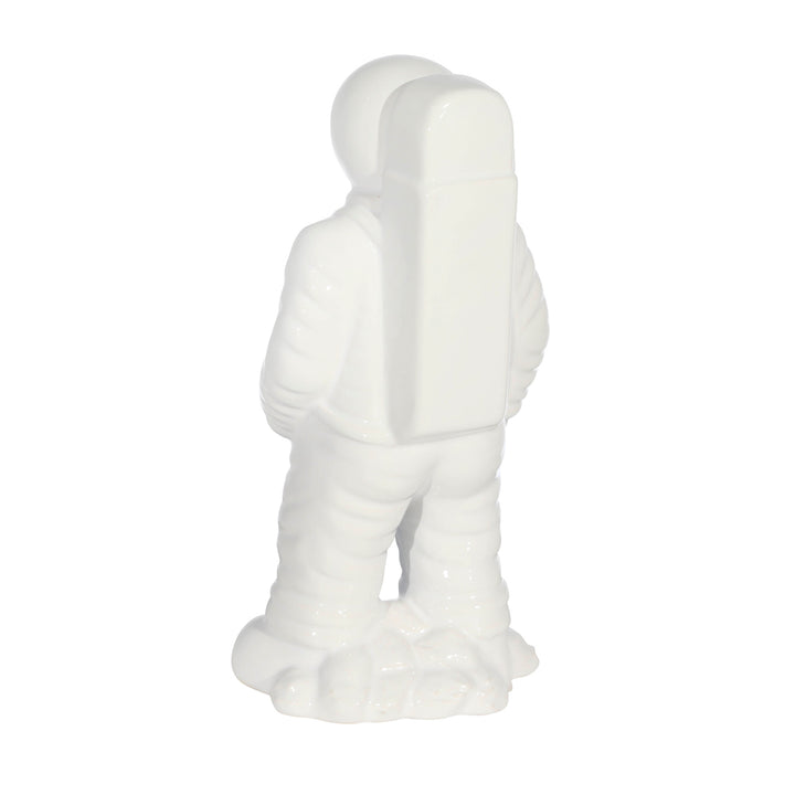 Ceramic 12" Astronaut Statuette, White