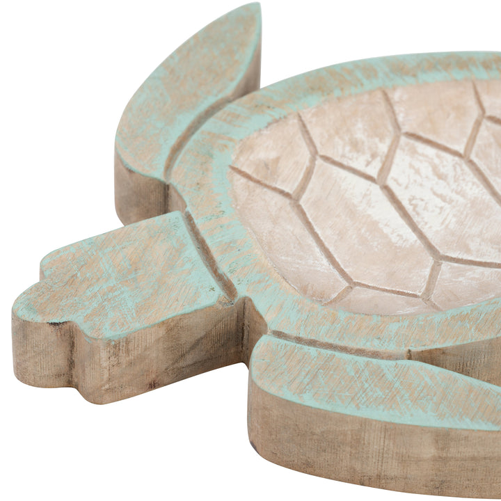 Wood, S/2 10/14" Tortoise, Multi
