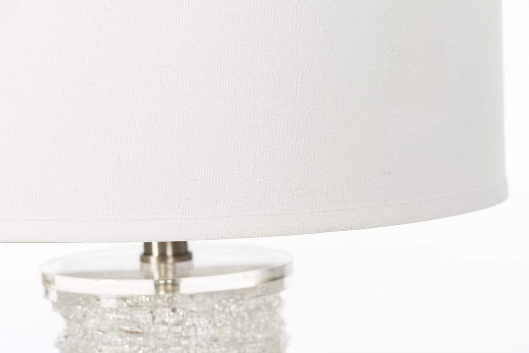 In The Air Table Lamp 18"w 18"d 32"h / White