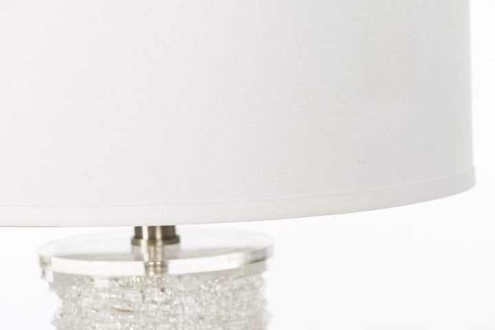 In The Air Table Lamp 18"w 18"d 32"h / White