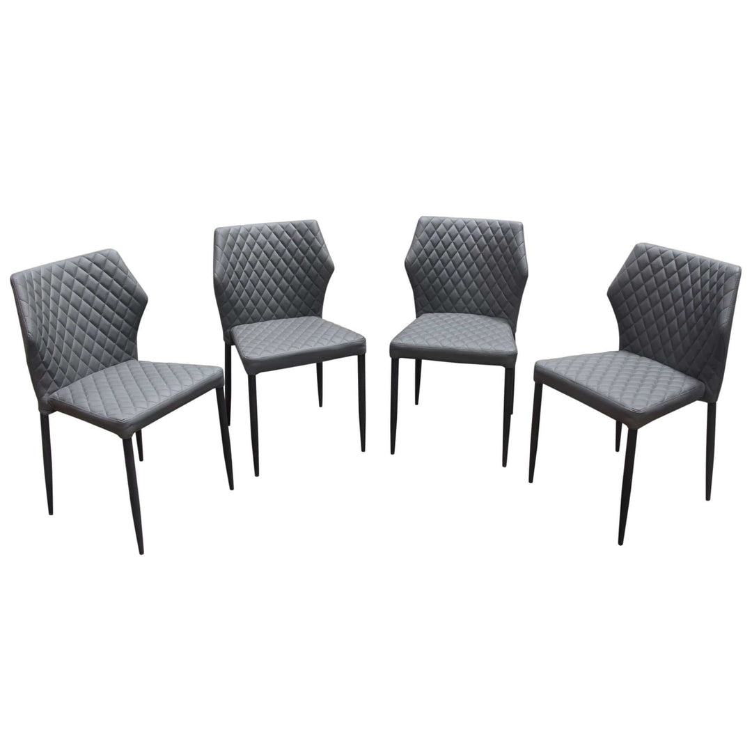 Milo Dining Chair (4) P/Box Grey / 22 x 20 x 33