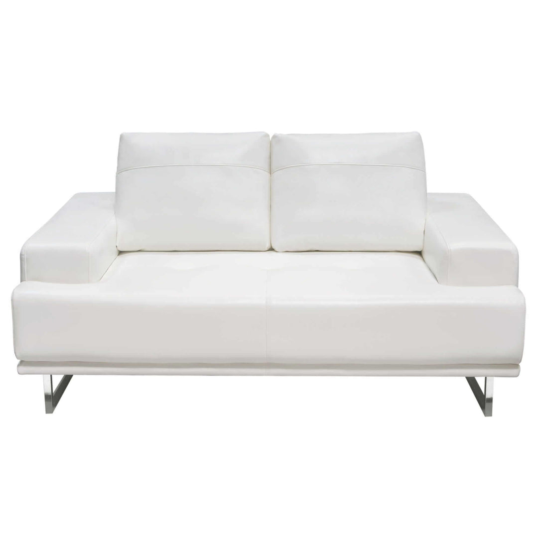 Russo Loveseat w/ Adjustable Seat Backs 69x43x34 / White