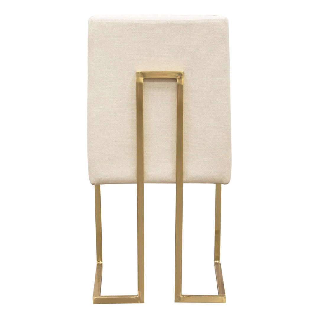 Set of (2) Skyline Dining Chairs 18x23x33 / Cream