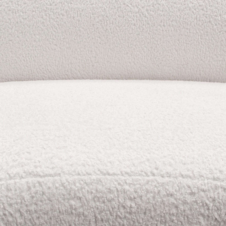 Simone Curved Sofa 103x48x30 / White