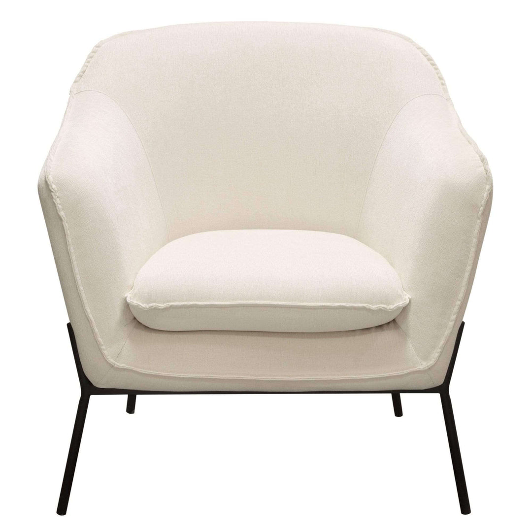 Status Accent Chair Cream / 34x33x34
