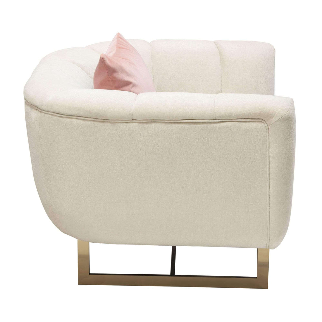 Venus Cream Fabric Chair 42x35x30 / Cream