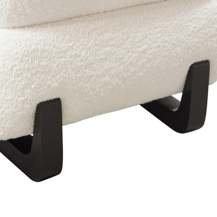Vesper 3PC Modular Curved Sofa White