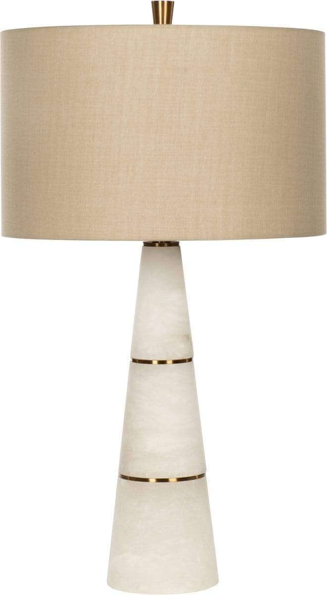 Volterra Blanca Table Lamp 17"w 17"d 31"h