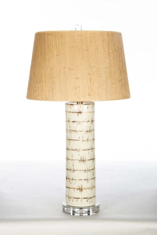 White Birch Table Lamp