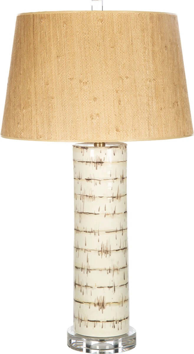White Birch Table Lamp
